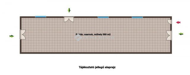 Kiadó ipari ingatlan, Gödön 722 E Ft / hó / költözzbe.hu