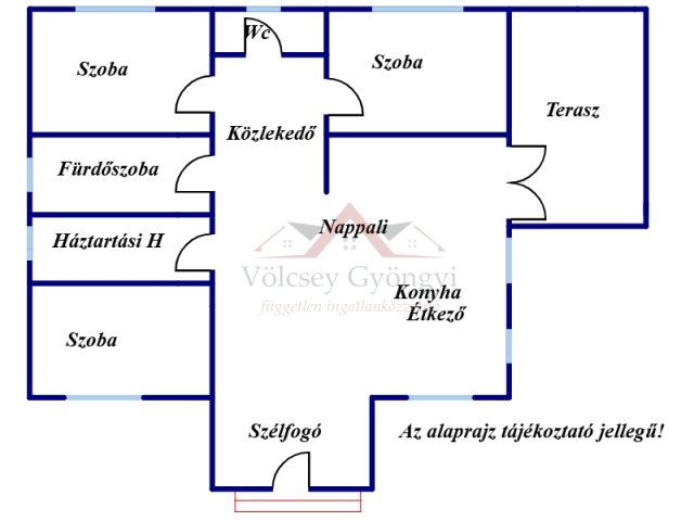 Eladó családi ház, Koroncón 96.9 M Ft, 4 szobás