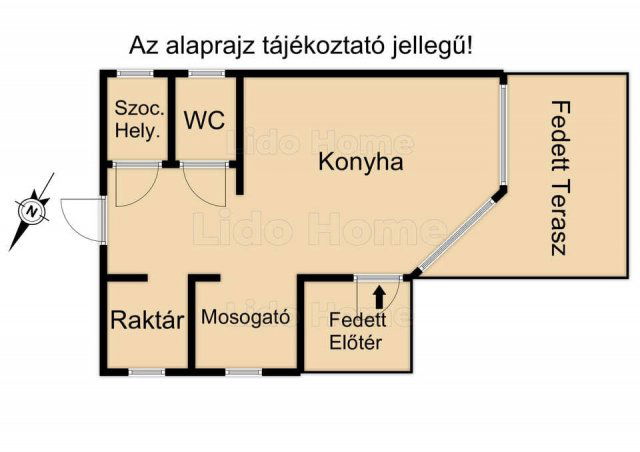 Kiadó üzlethelyiség, Balatonszemesen 300 E Ft / hó, 2 szobás