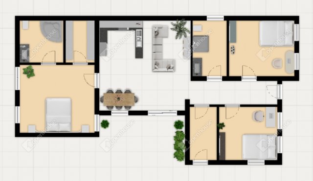 Eladó családi ház, Csévharaszton 84.99 M Ft, 4 szobás