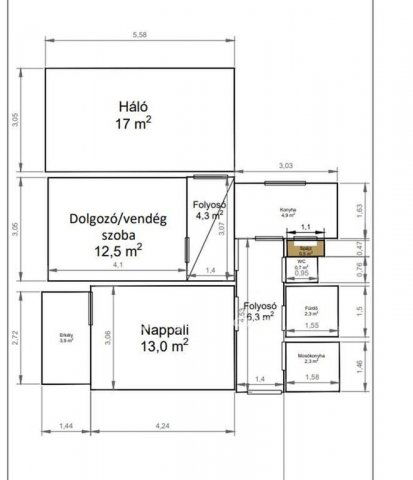 Eladó panellakás, Budapesten, III. kerületben 82 M Ft, 3 szobás