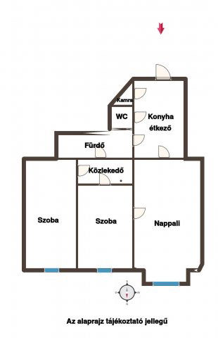 Eladó téglalakás, Budapesten, II. kerületben 109.9 M Ft
