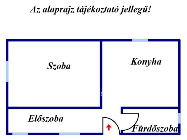 Eladó családi ház, Biharkeresztesen 13 M Ft, 1 szobás