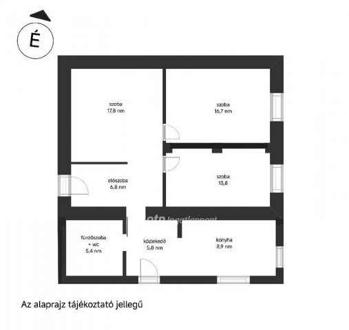 Eladó családi ház, Ruzsán 35 M Ft, 3 szobás