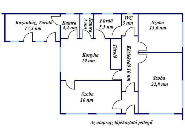 Eladó családi ház, Jászapátiban 23.5 M Ft, 3 szobás