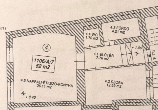 Eladó téglalakás, Szolnokon 59.8 M Ft, 2 szobás