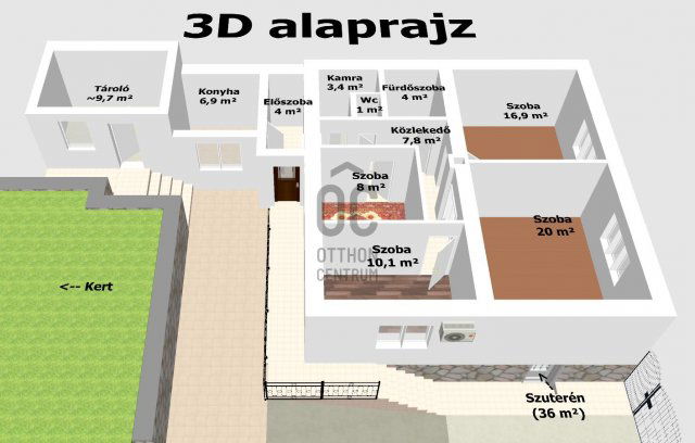 Eladó családi ház, Egerben 56.7 M Ft, 4 szobás