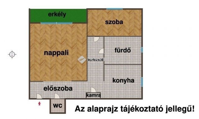 Eladó téglalakás, Dunakeszin 76.6 M Ft, 2 szobás