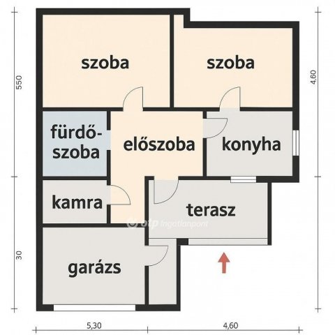 Eladó családi ház, Bicskén 35 M Ft, 2 szobás