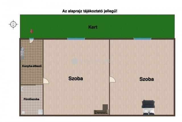 Eladó téglalakás, Budapesten, IV. kerületben 50 M Ft, 2 szobás
