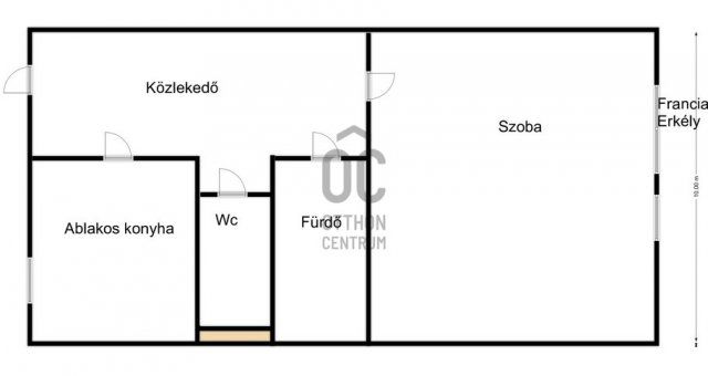 Eladó téglalakás, Budapesten, XV. kerületben 65.5 M Ft, 1 szobás