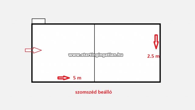 Eladó garázs, Budapesten, IV. kerületben 14.5 M Ft