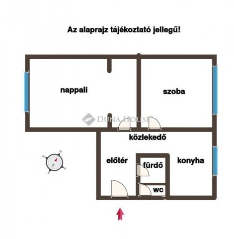 Eladó panellakás, Székesfehérvárott 54 M Ft, 2 szobás