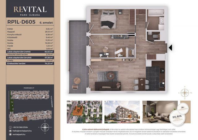 Eladó téglalakás, Budapesten, XI. kerületben, Fehérvári úton