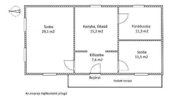 Eladó családi ház, Csabrendeken 25.9 M Ft, 2 szobás