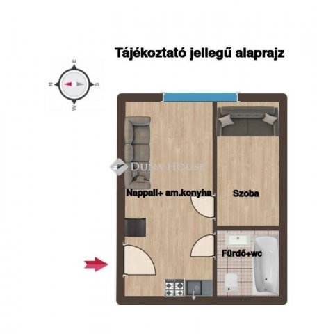 Eladó téglalakás, Budapesten, VIII. kerületben 27.9 M Ft