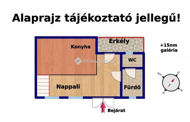 Eladó téglalakás, Budapesten, V. kerületben 83.9 M Ft, 1 szobás