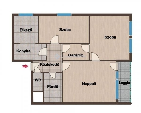 Eladó téglalakás, Budapesten, II. kerületben 134.9 M Ft