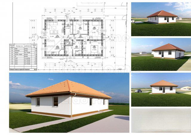 Eladó családi ház, Polgárdin 49.99 M Ft, 3 szobás