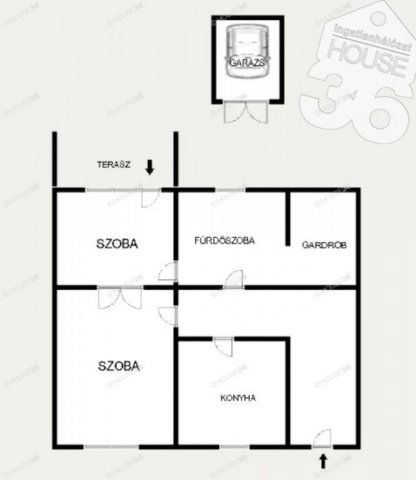 Eladó téglalakás, Kecskeméten 59.8 M Ft, 2 szobás