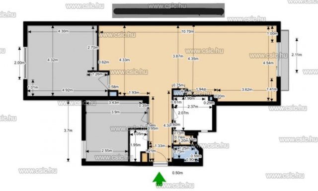 Eladó téglalakás, Budapesten, I. kerületben 174.6 M Ft, 3 szobás