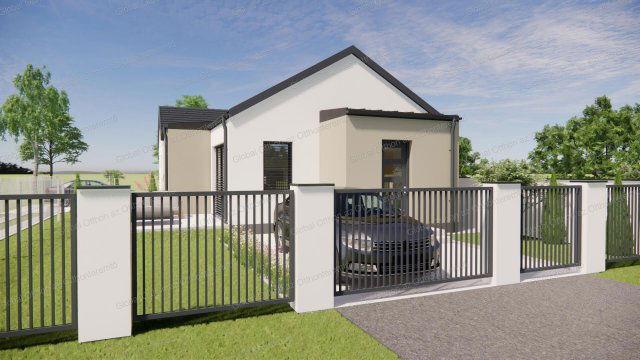 Eladó ikerház, Máriakálnokon 60.5 M Ft, 3 szobás