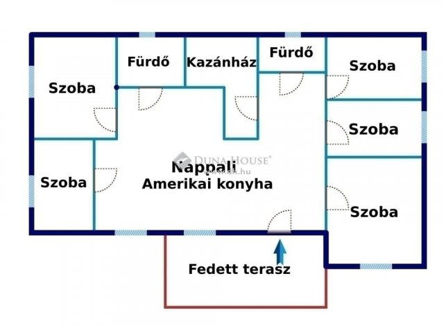 Eladó családi ház, Gyálon 88.8 M Ft, 6 szobás