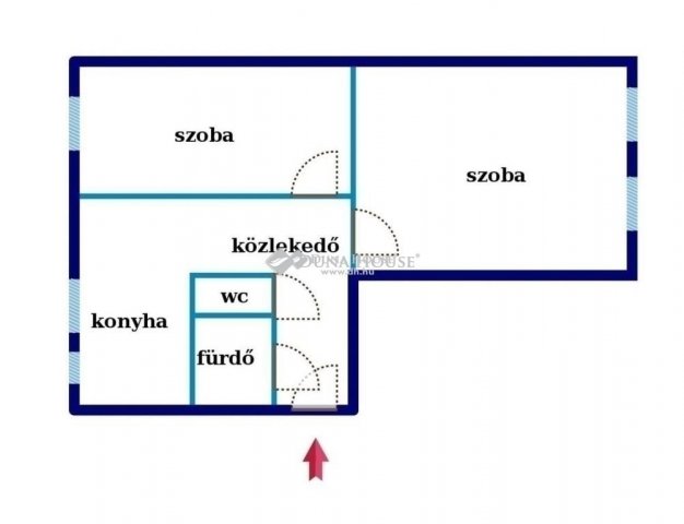 Eladó panellakás, Kecskeméten 47.49 M Ft, 2 szobás