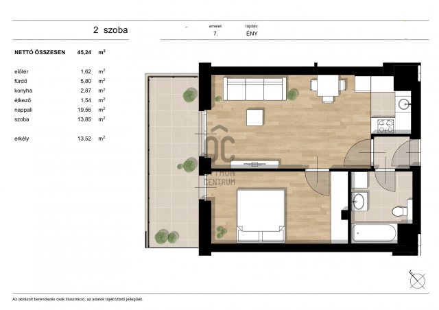 Eladó téglalakás, Budapesten, XIII. kerületben, Hun utcában
