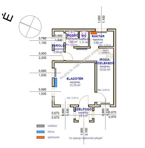 Eladó üzlethelyiség, Egyeken 8 M Ft, 1 szobás