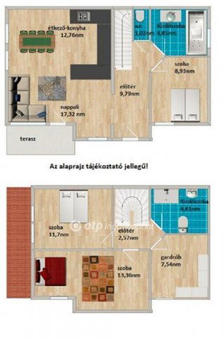 Eladó sorház, Velencén 89.9 M Ft, 2+3 szobás