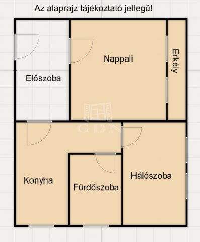 Eladó téglalakás, Budapesten, IX. kerületben 79.9 M Ft, 2 szobás