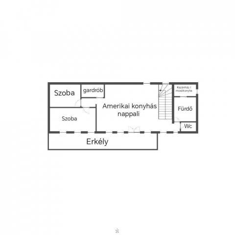 Eladó téglalakás, Egerben 74.99 M Ft, 2+1 szobás