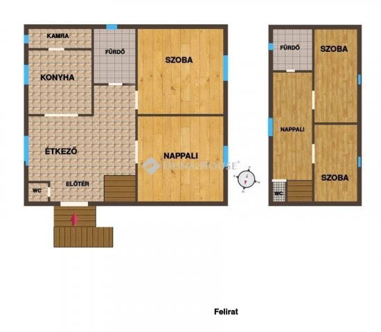 Eladó családi ház, Sárváron 67 M Ft, 5 szobás