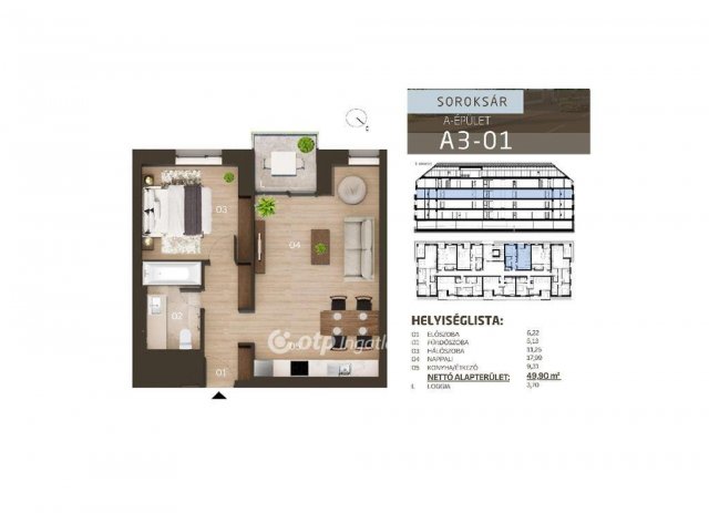 Eladó téglalakás, Budapesten, XXIII. kerületben 76.073 M Ft