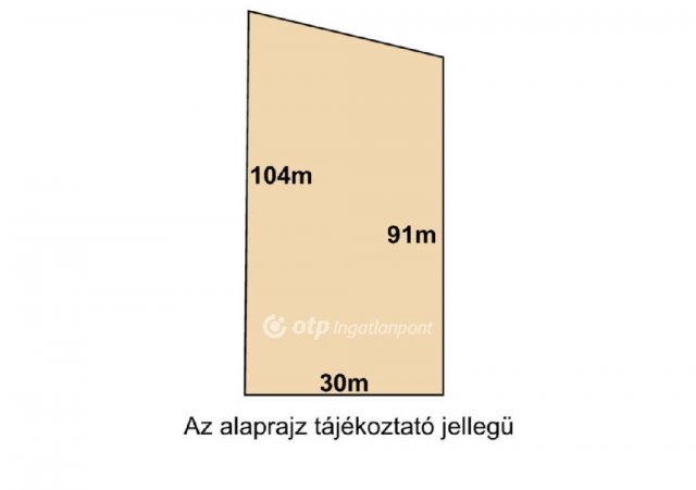 Eladó telek, Nyíregyházán 38.9 M Ft / költözzbe.hu