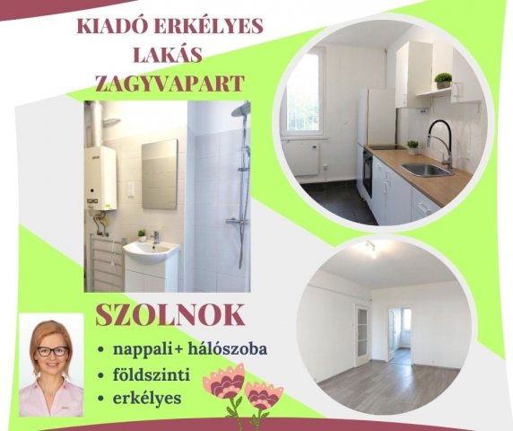 Kiadó téglalakás, albérlet, Szolnokon 130 E Ft / hó, 2 szobás