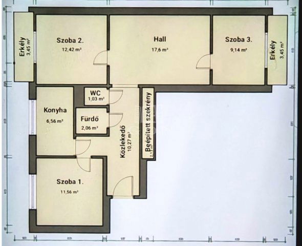 Eladó panellakás, Budapesten, XV. kerületben 70.9 M Ft