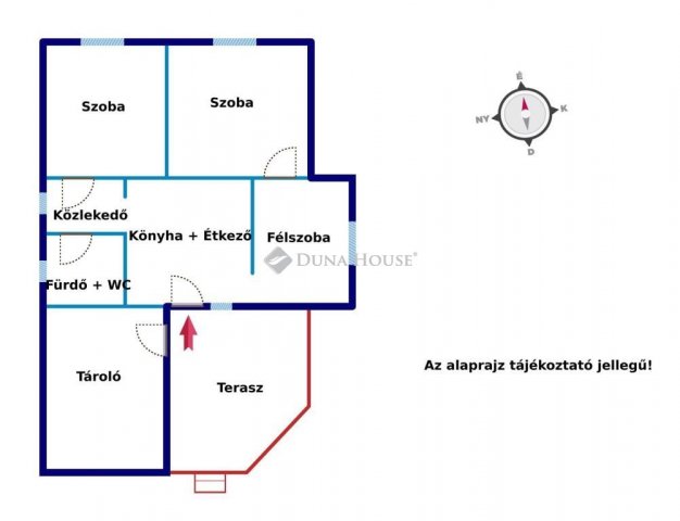 Eladó családi ház, Dömsödön 43.9 M Ft, 2 szobás