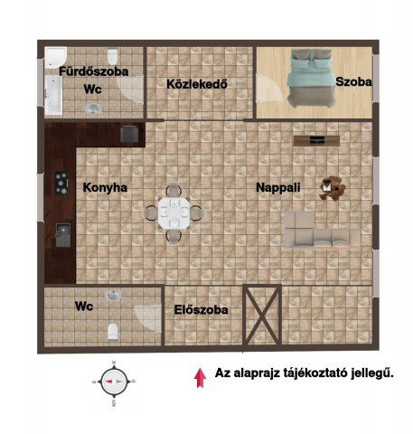 Kiadó téglalakás, albérlet, Debrecenben, Szotyori utcában