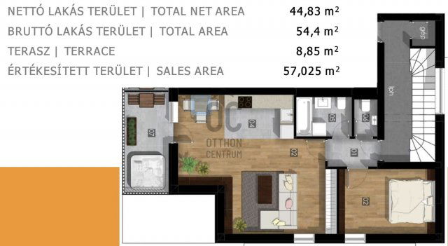 Eladó téglalakás, Budapesten, XXIII. kerületben 73 M Ft