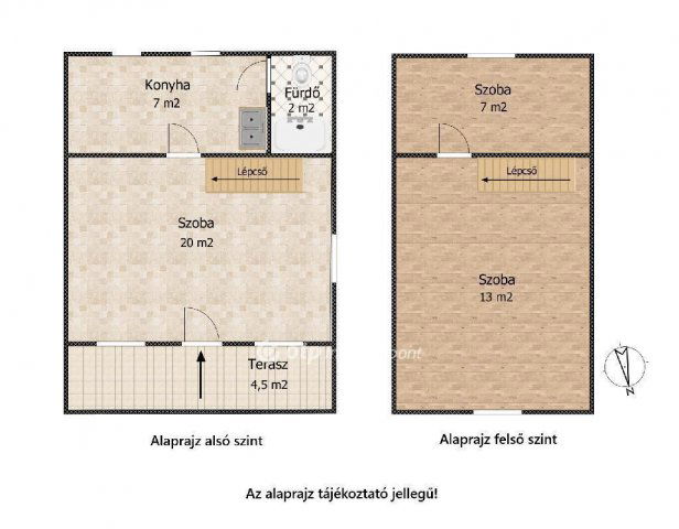 Eladó nyaraló, Ráckevén 24 M Ft, 2+1 szobás