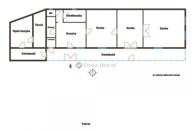 Eladó családi ház, Majson 30.9 M Ft, 3 szobás