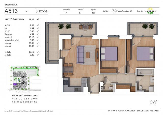 Eladó téglalakás, XIV. kerületben, Erzsébet királyné útján