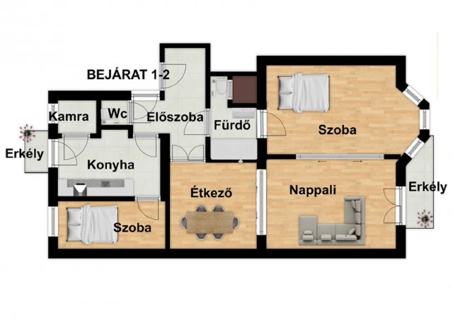 Eladó téglalakás, Budapesten, XIII. kerületben 209 M Ft