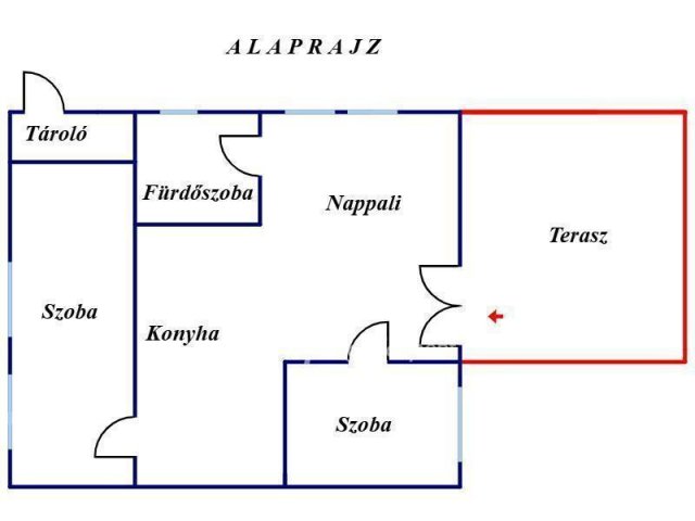 Eladó nyaraló, Hajdúnánáson 23.5 M Ft, 1+2 szobás