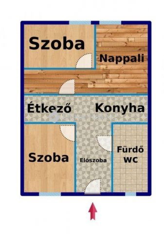 Eladó téglalakás, Budapesten, XIII. kerületben 76.9 M Ft