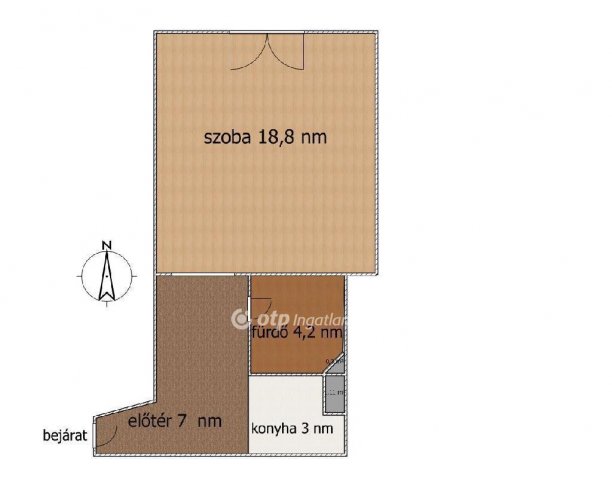 Eladó téglalakás, Budapesten, XXI. kerületben 27.9 M Ft