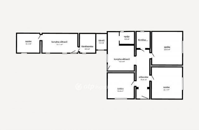 Eladó családi ház, Mándokon 48.5 M Ft, 3 szobás