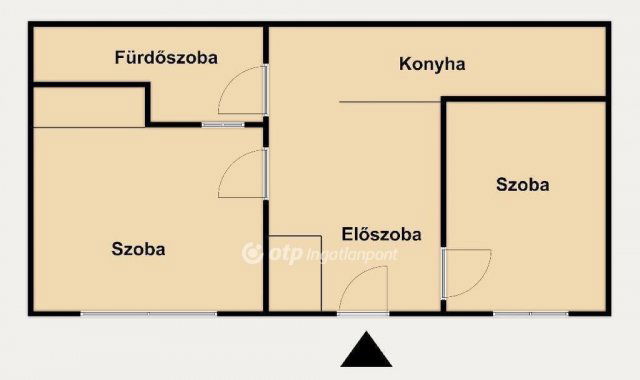 Eladó téglalakás, Budapesten, V. kerületben 87.5 M Ft, 2 szobás